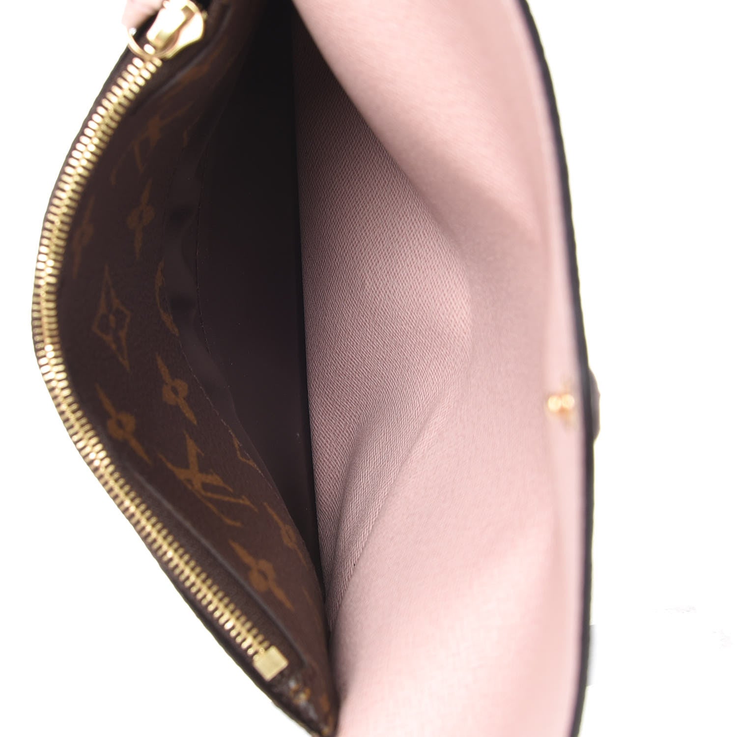 Louis Vuitton Monogram Josephine Wallet Rose Ballerine 6 of 11