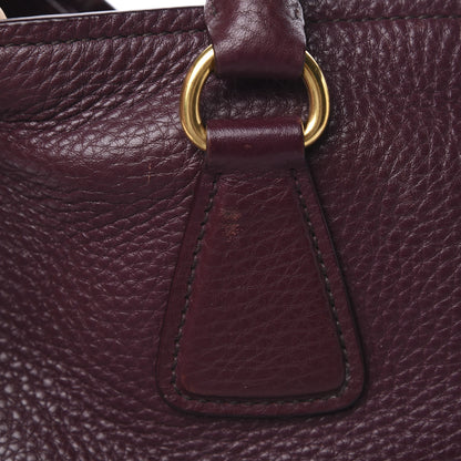 Prada Vitello Daino Tote Granato 15 of 15