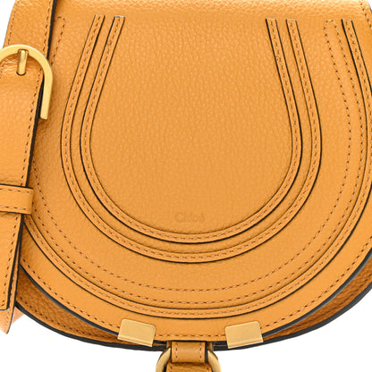 Chloe Calfskin Mini Marcie Round Crossbody Sunflower 8 of 12