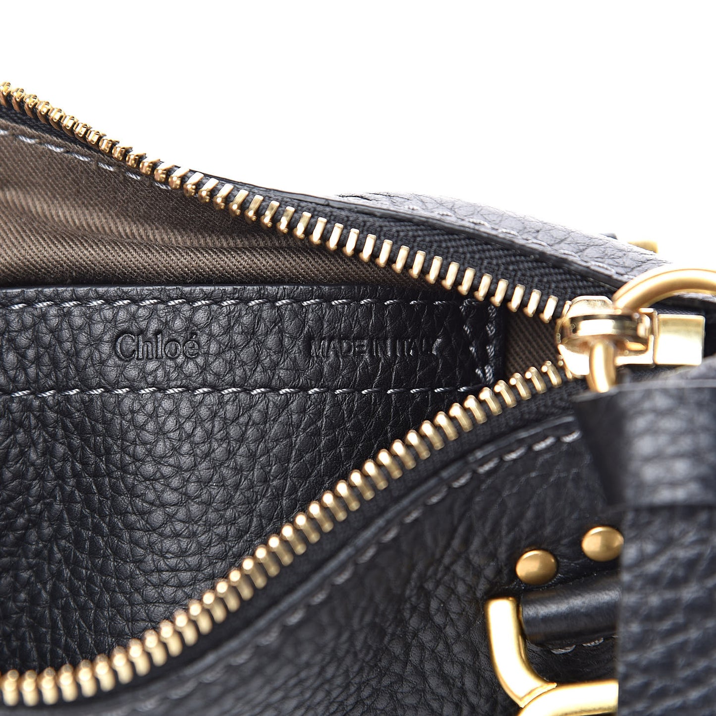 Calfskin Mini Marcie Satchel Black