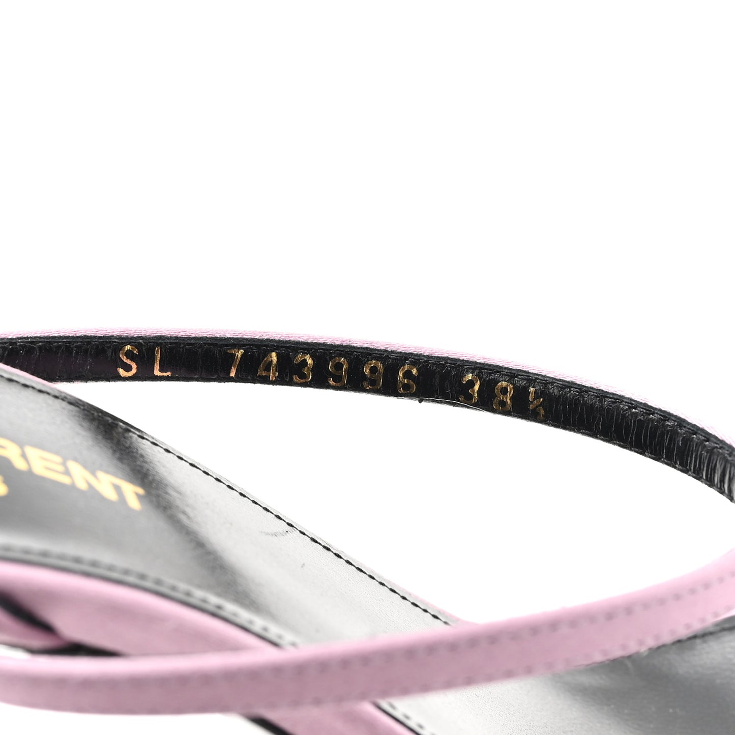 Crepe Satin Dive 110 Mule Sandals 38.5 Ancient Pink