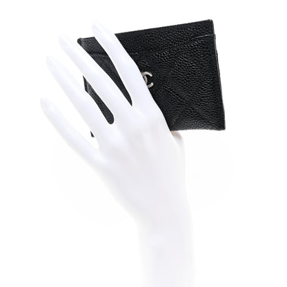 Chanel Caviar Quilted Card Holder Black 2 of 8