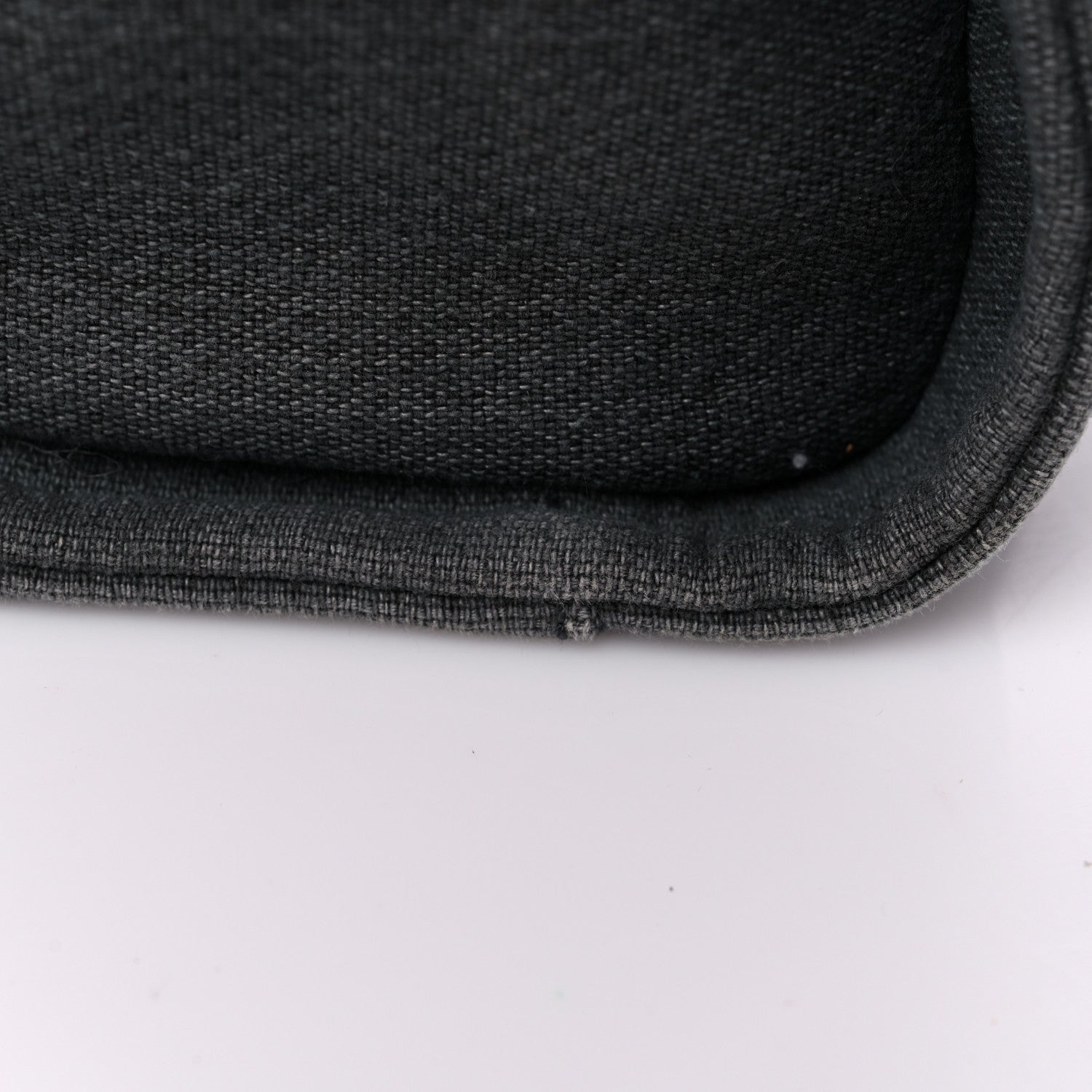 Chanel Canvas Mini Deauville Tote Dark Grey 14 of 15