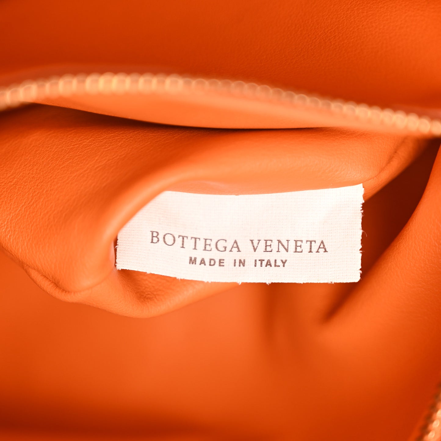Nappa Intrecciato BV Twist Orange