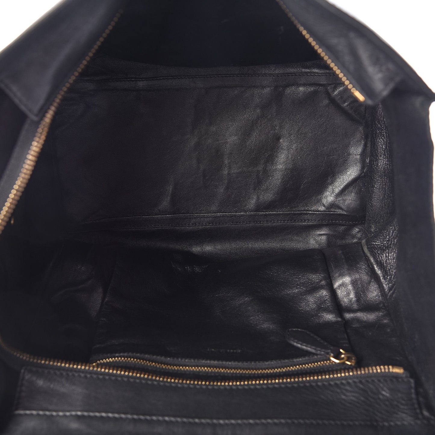 Smooth Calfskin Mini Luggage Black