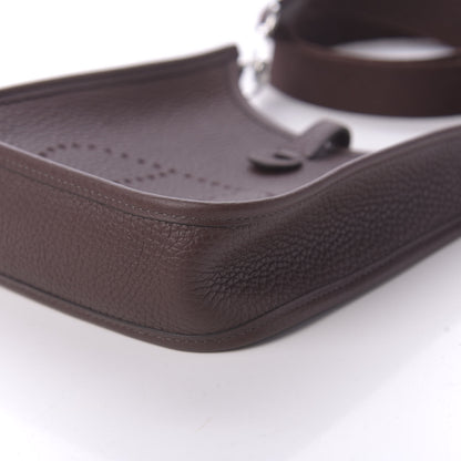 Hermes Taurillon Clemence Evelyne TPM Havane 7 of 10