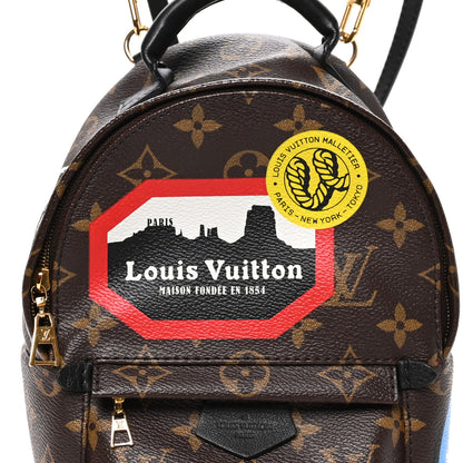 Louis Vuitton Monogram World Tour Palm Springs Backpack Mini 7 of 9