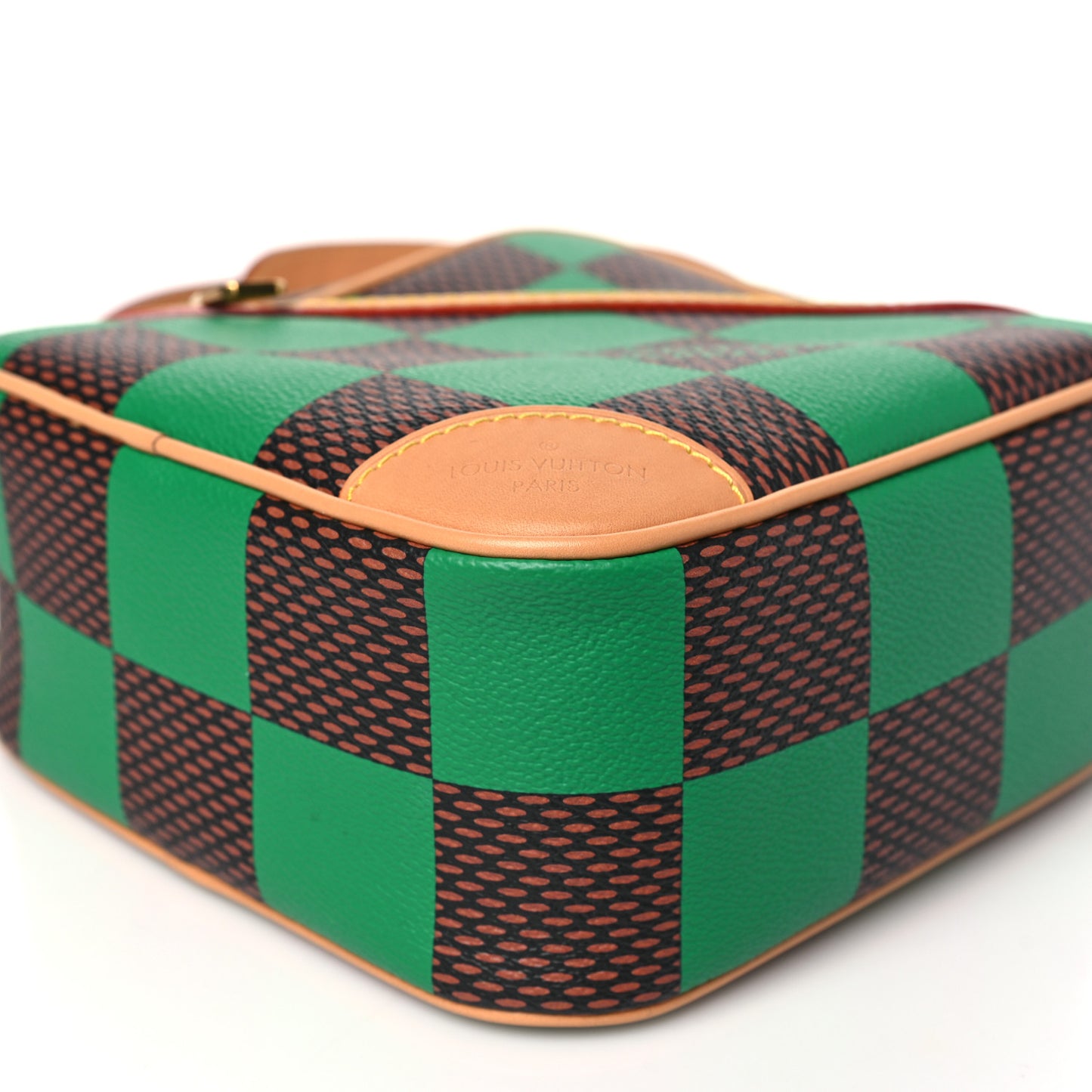 Damier Pop Chess Messenger Green