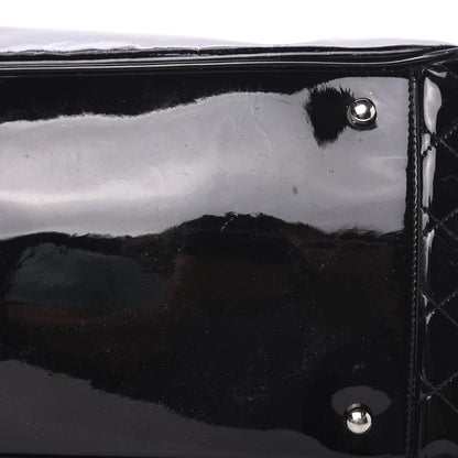 Chanel Vinyl XL Lipstick Tote Black 15 of 19