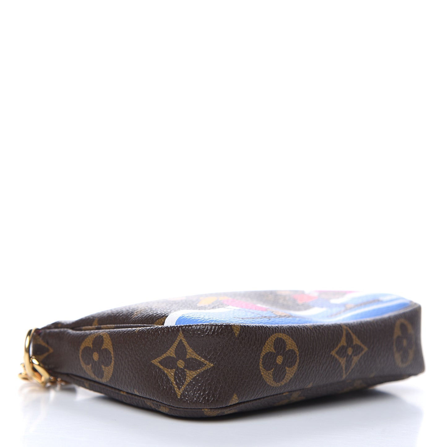 Monogram 2018 Christmas Animation Mini Bears Pochette Accessories