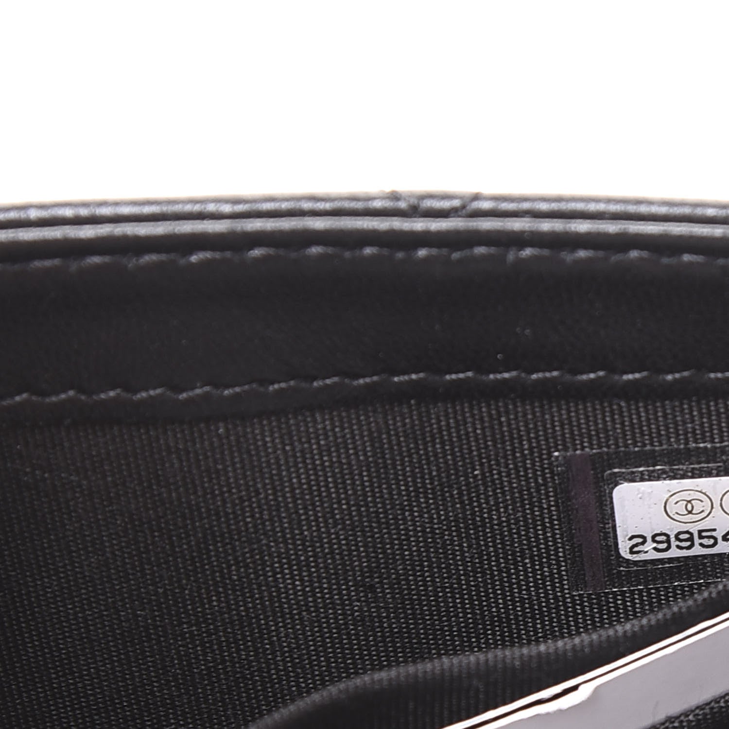 Chanel Lambskin Quilted Mini Trendy CC Chain Wallet Black 8 of 10