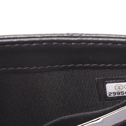 Chanel Lambskin Quilted Mini Trendy CC Chain Wallet Black 8 of 10