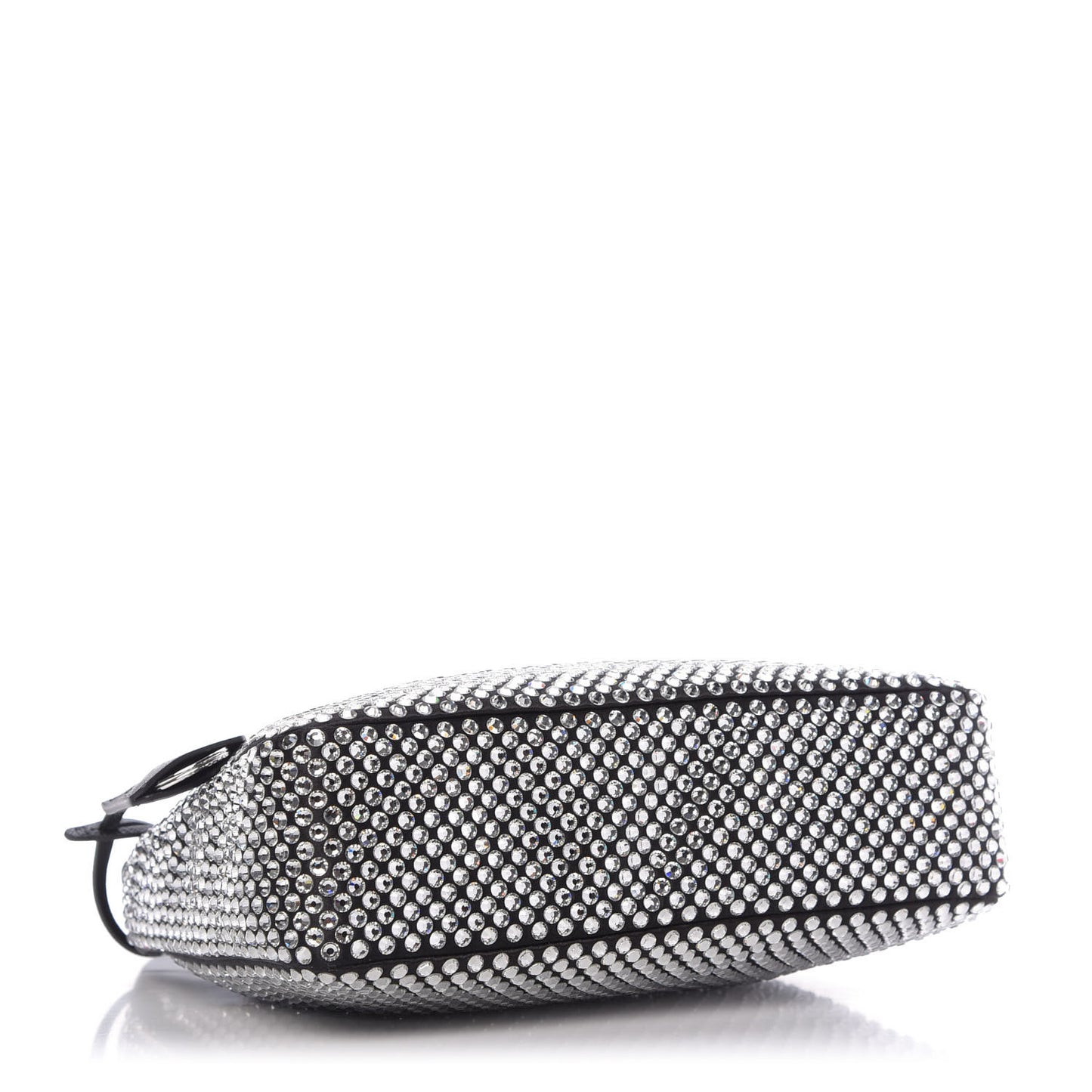 Satin Crystal Mini Re-Edition 2000 Bag Cristal