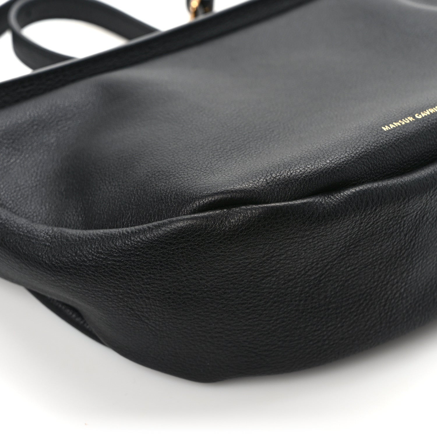 Mansur Gavriel Soft Calfskin Moon Sling Bag Black 10 of 11