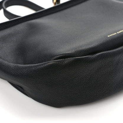 Mansur Gavriel Soft Calfskin Moon Sling Bag Black 10 of 11