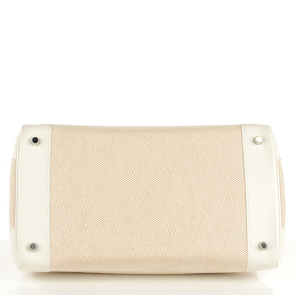 Hermes Toile Swift Birkin 35 White 7 of 17