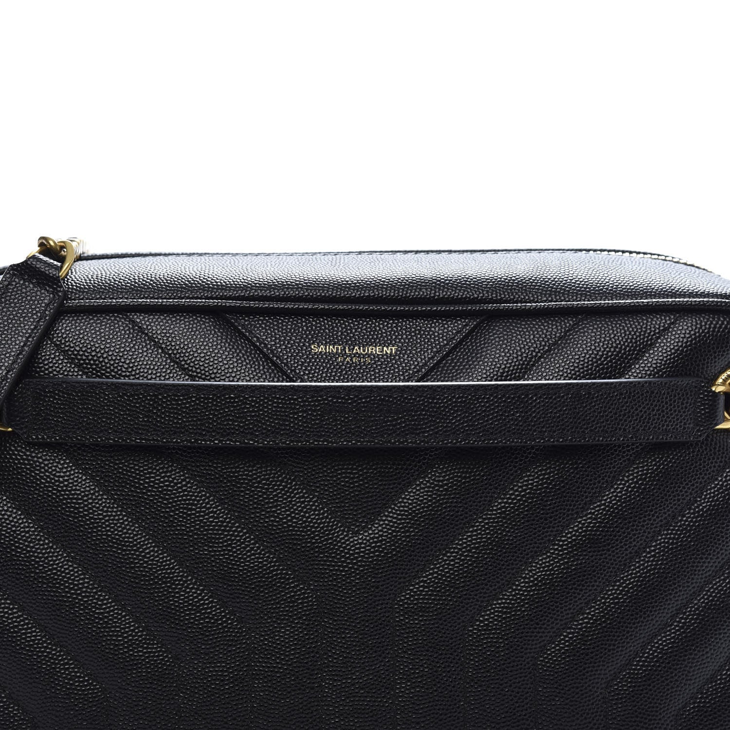 Saint Laurent Calfskin Matelasse Joan Camera Bag Black 10 of 10