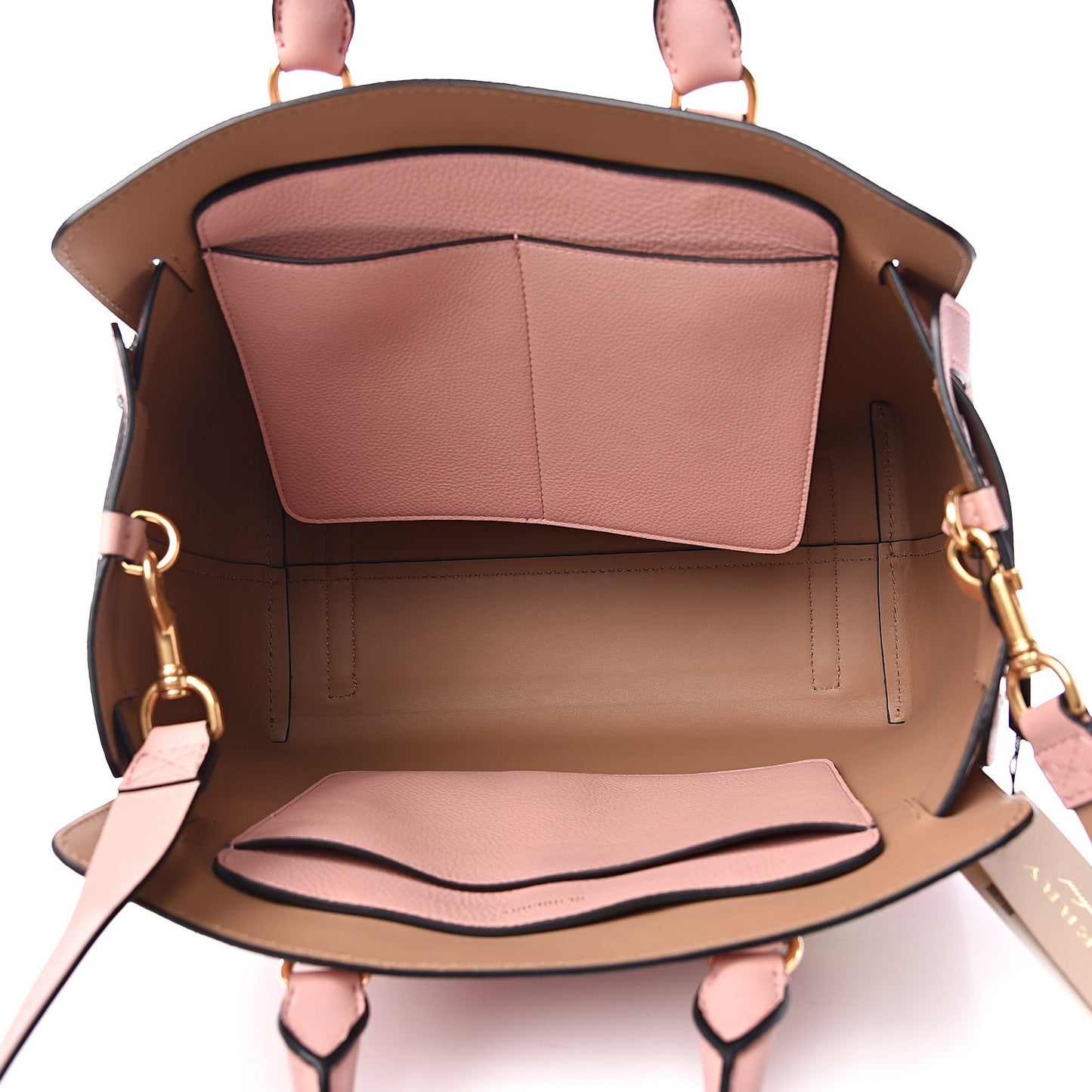 Soft Grain Calfskin Medium Belt Bag Ash Rose