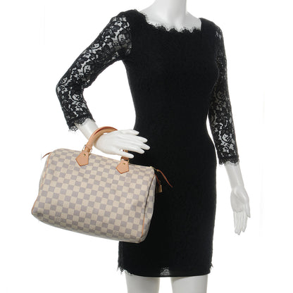 Louis Vuitton Damier Azur Speedy 30 2 of 7