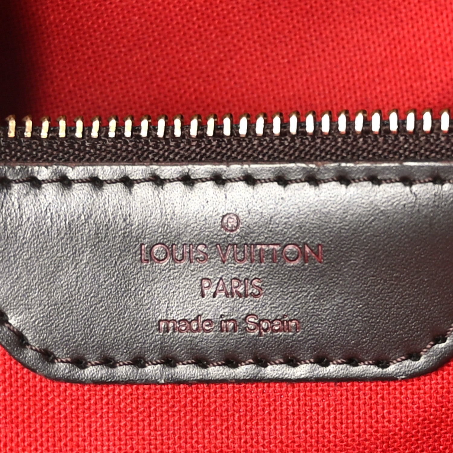 Louis Vuitton Damier Ebene Cabas Rivington 6 of 8