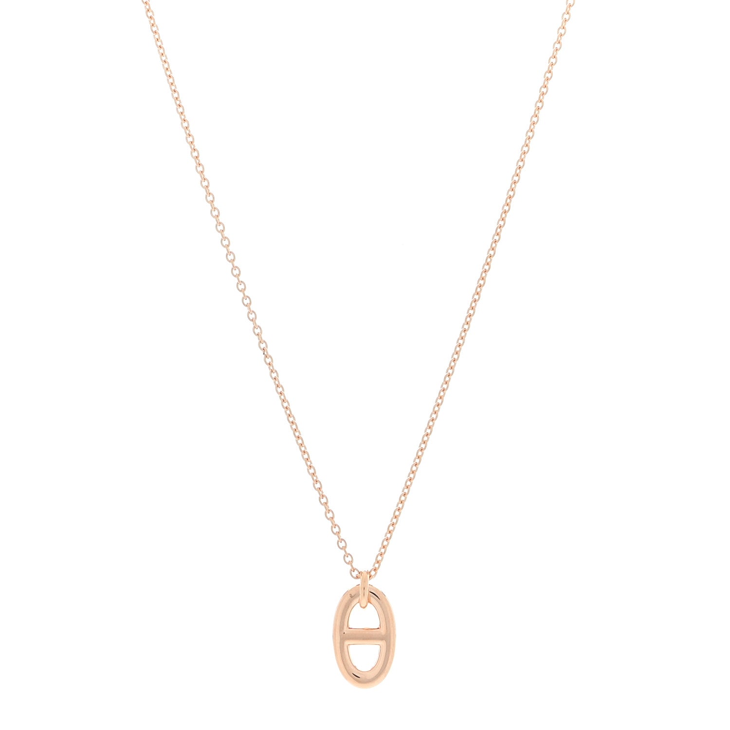 Hermes 18K Rose Gold PM Farandole Pendant Necklace 1 of 4