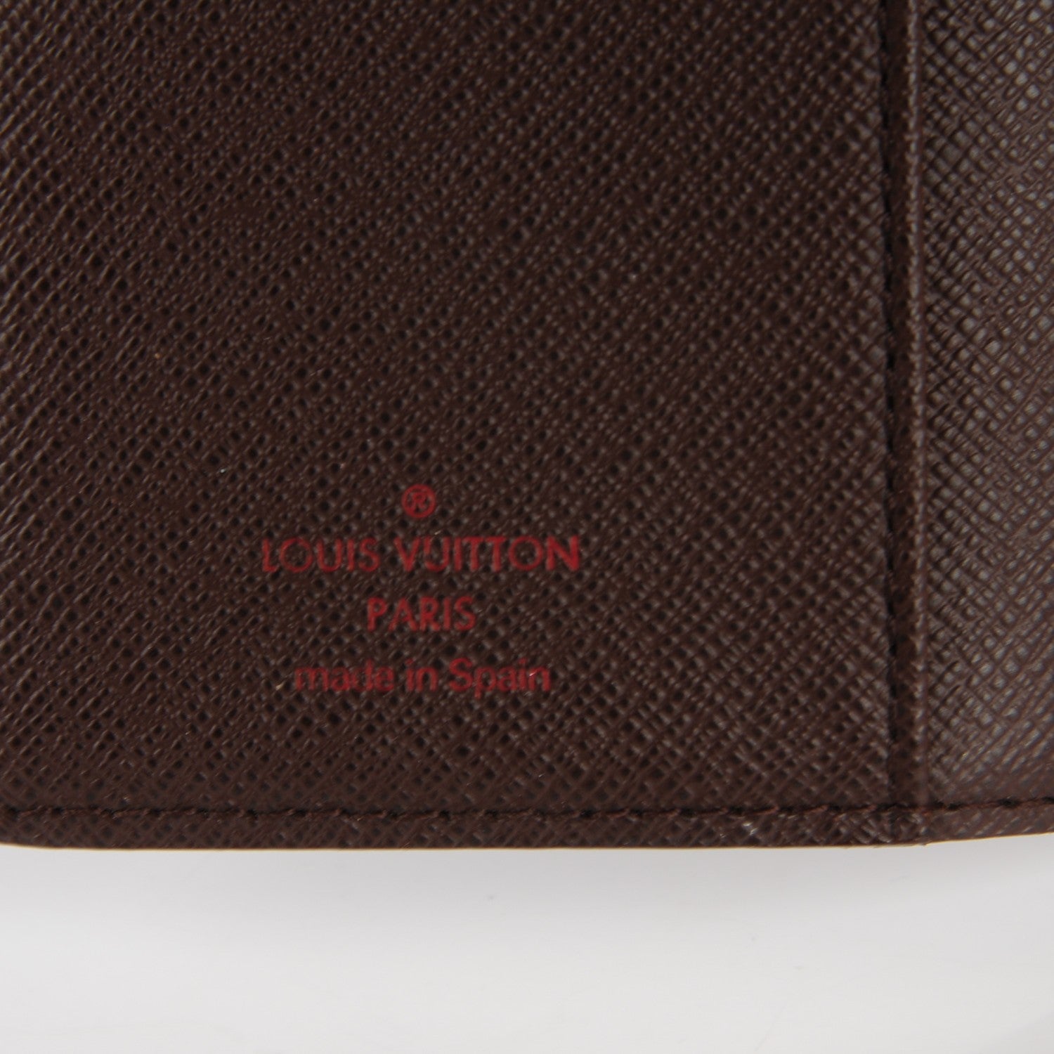 Louis Vuitton Damier Ebene Small Ring Agenda Cover 5 of 7