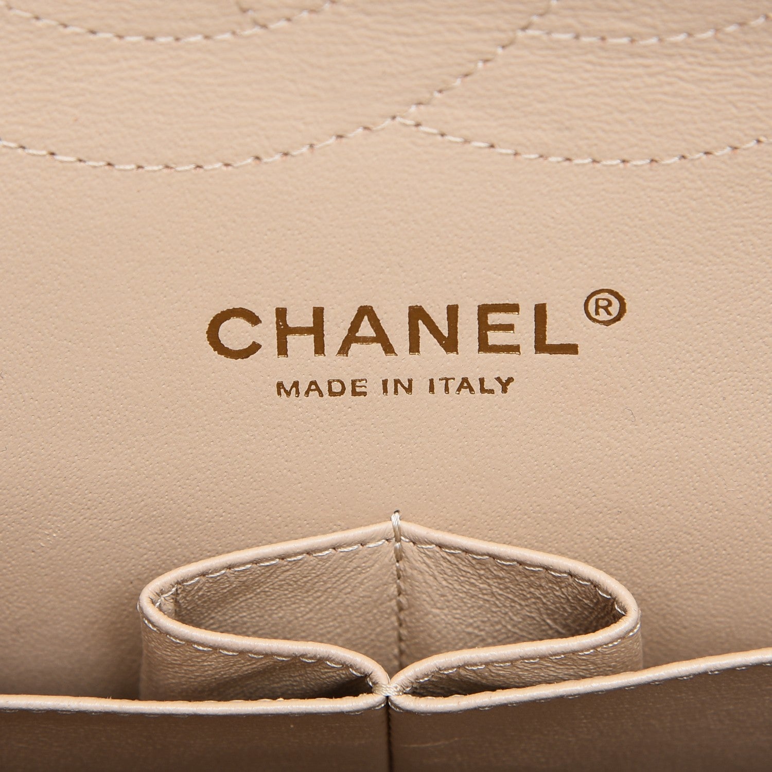 Chanel Caviar Quilted Jumbo Double Flap Beige Clair 6 of 8
