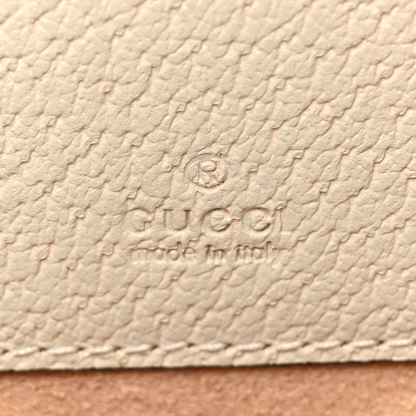 Textured Calfskin Web Mini Ophidia Round Backpack Mystic White