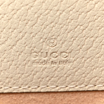 Gucci Textured Calfskin Web Mini Ophidia Round Backpack Mystic White 6 of 8