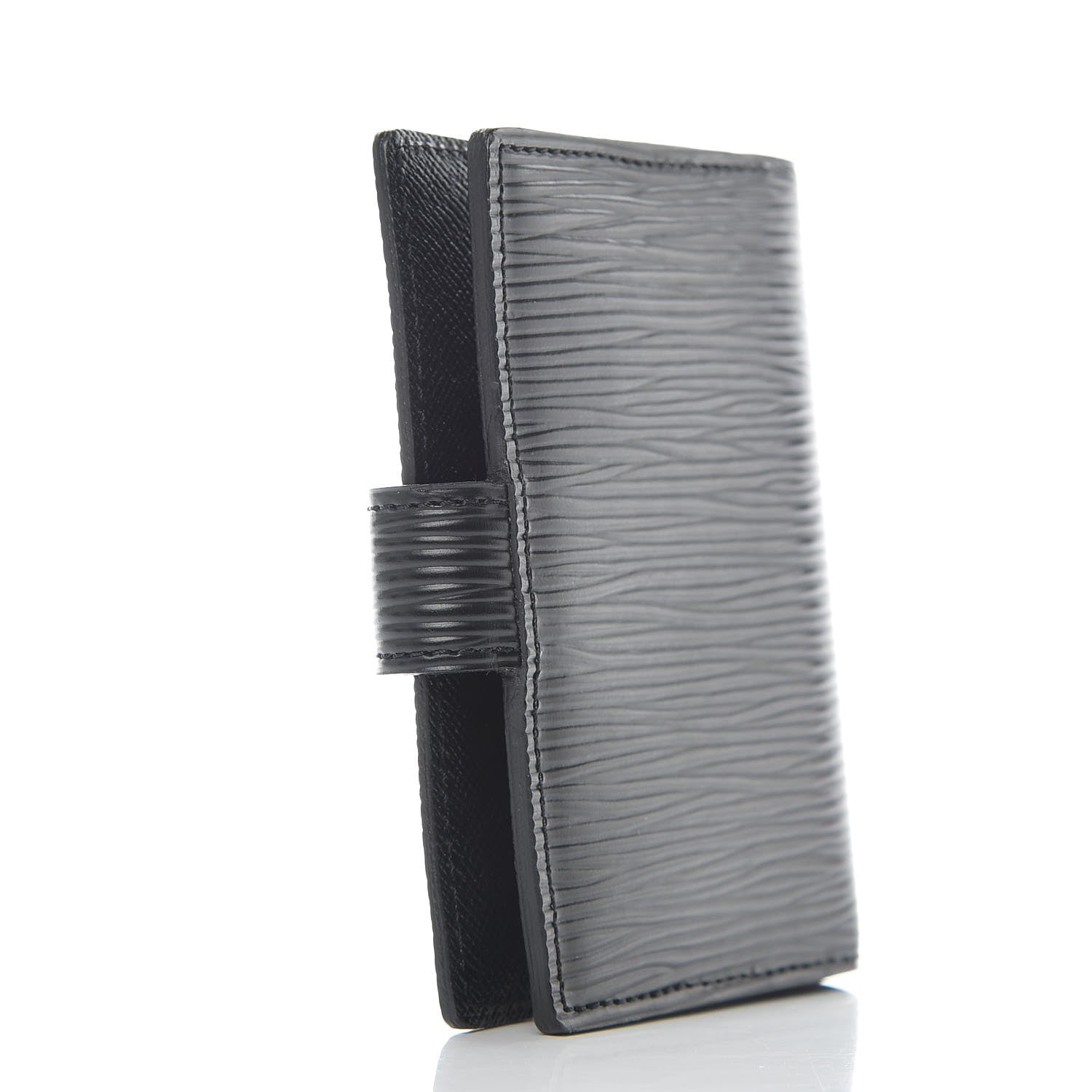 Louis Vuitton Epi Mini Agenda Cover Black 3 of 10