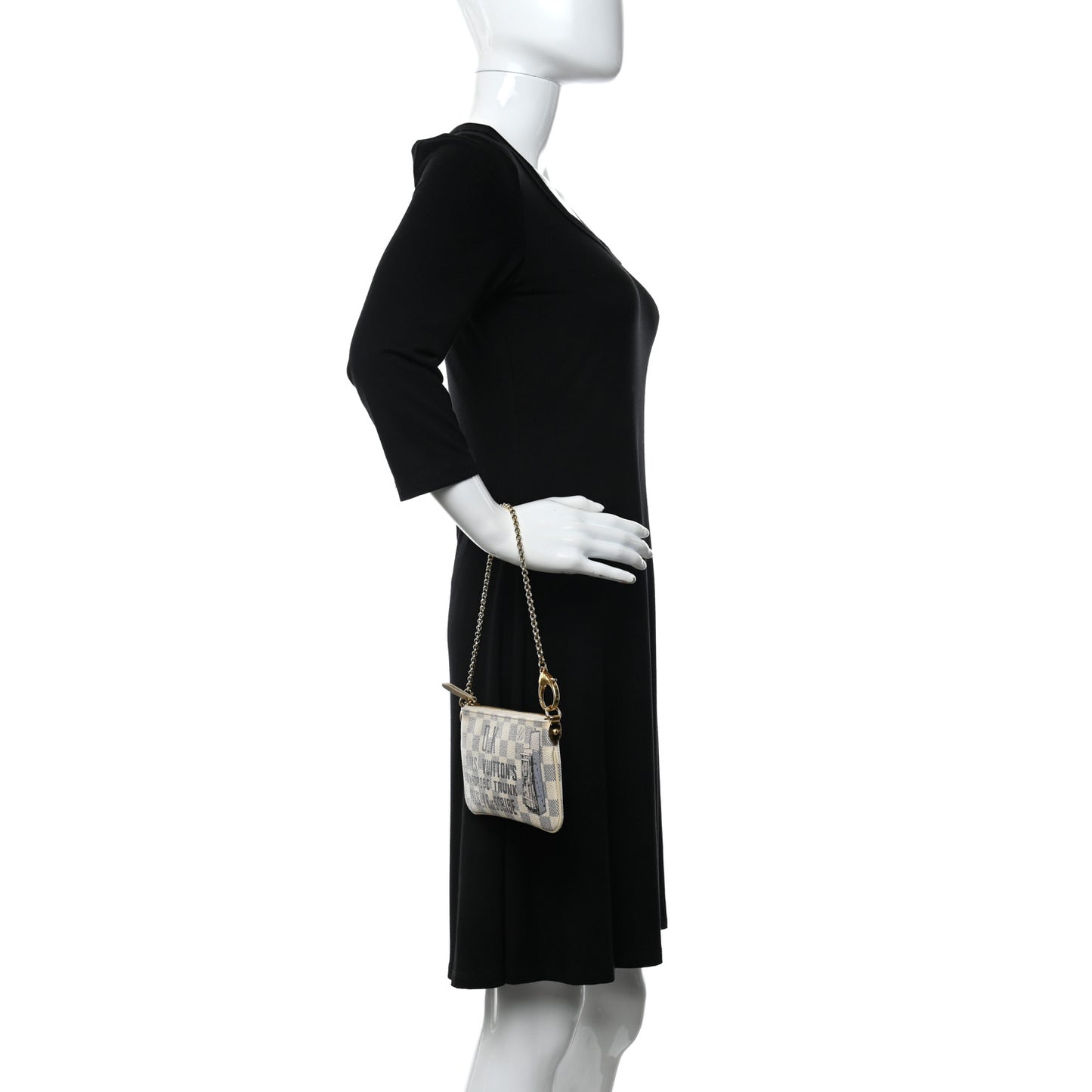 Damier Azur Trunk Pochette Milla MM