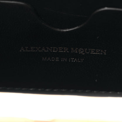 Alexander McQueen Nappa Skull Knuckle Wallet On Chain Black 6 of 8