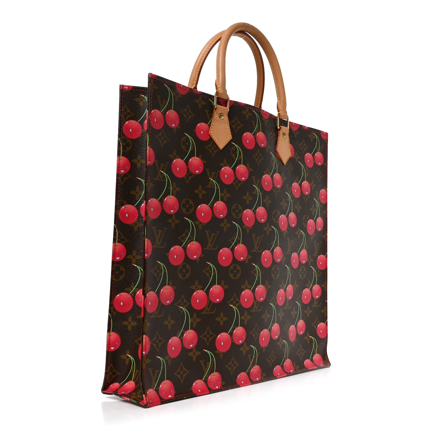 Louis Vuitton Monogram Cerises Sac Plat 3 of 10