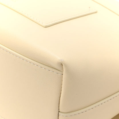 Jacquemus Smooth Calfskin Le Rond Carre Shoulder Bag Light Ivory 14 of 14