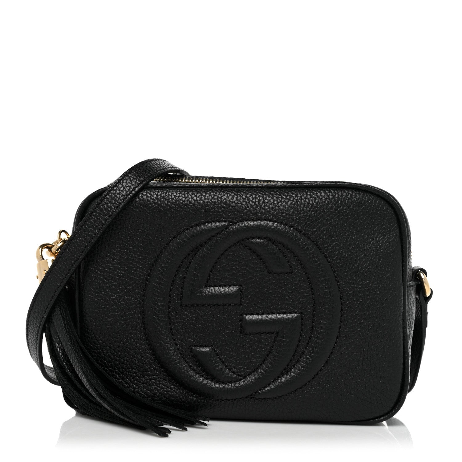 Gucci Pebbled Calfskin Small Soho Disco Bag Black 1 of 10