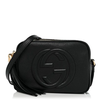 Gucci Pebbled Calfskin Small Soho Disco Bag Black 1 of 10