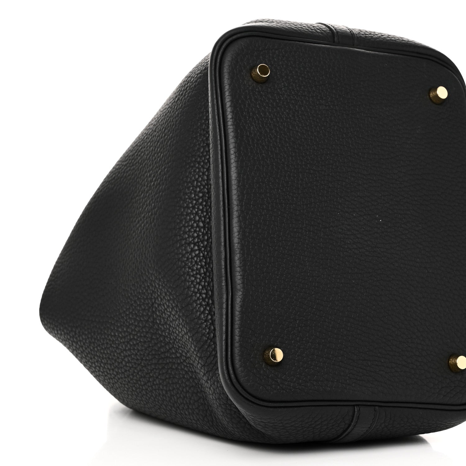 Hermes Taurillon Clemence Picotin Lock 22 MM Black 9 of 10