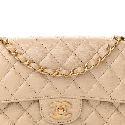 Chanel Metallic Caviar Quilted Small Double Flap Gold 8 of 11