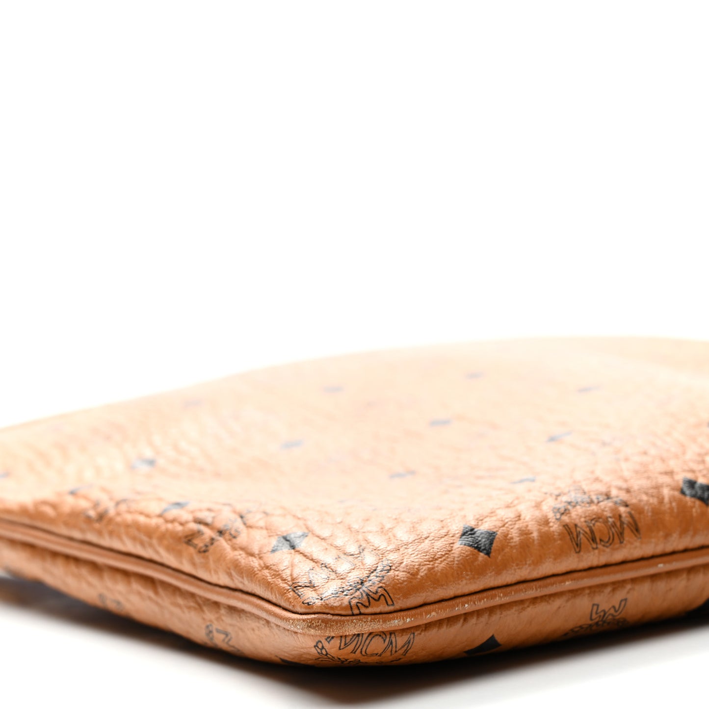 Visetos Medium Crossbody Pouch Cognac