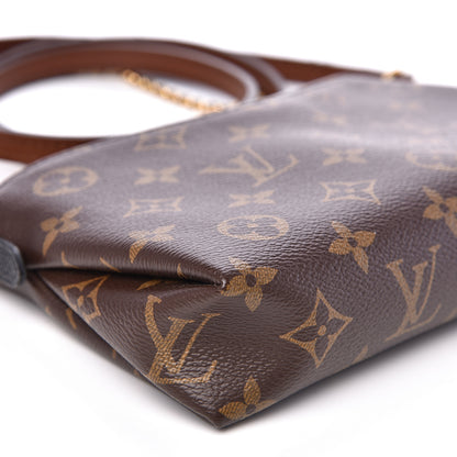 Louis Vuitton Monogram Pallas Clutch Black 7 of 10