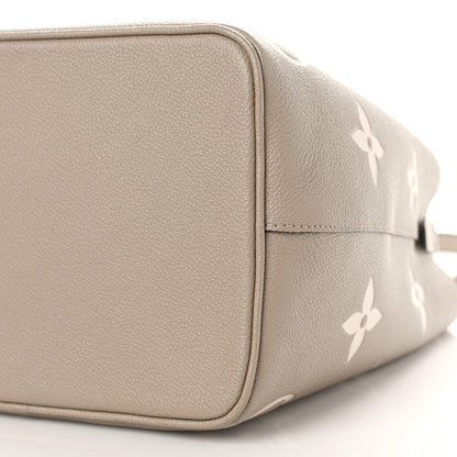 Louis Vuitton Empreinte Monogram Giant Neonoe MM Tourterelle Creme 8 of 8
