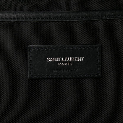 Saint Laurent Canvas City Backpack Black 6 of 11