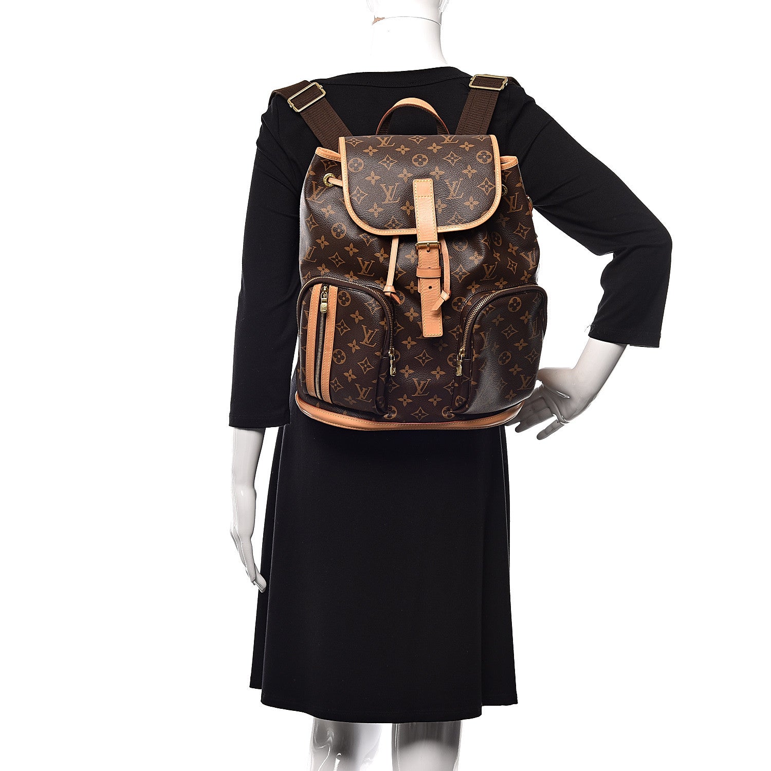 Louis Vuitton Monogram Bosphore Backpack 2 of 10