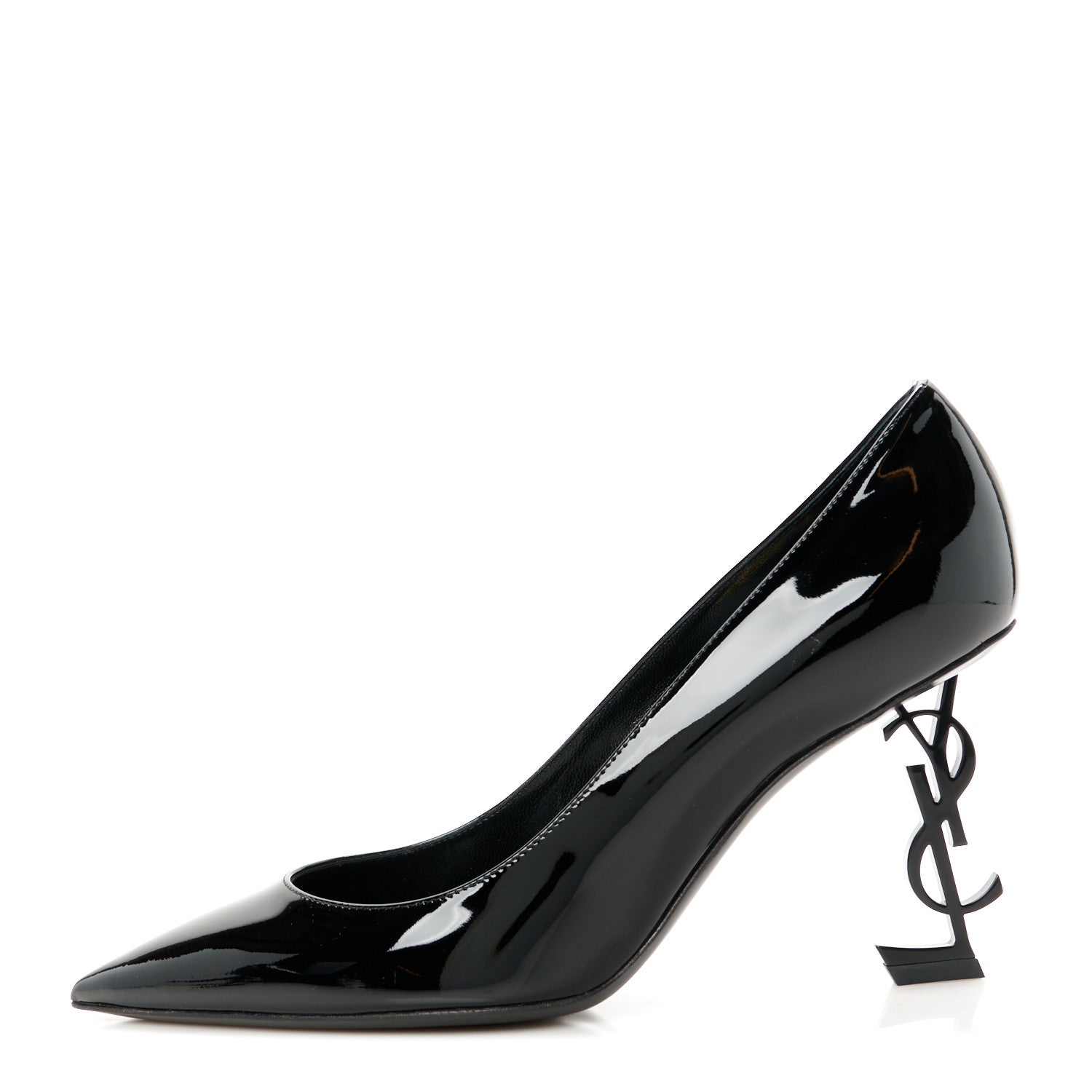 Saint Laurent Patent Opyum 85 Pumps 39 Black 1 of 10