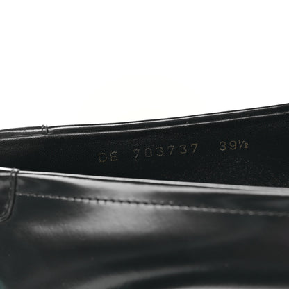 Saint Laurent Calfskin Penny Loafers 39.5 Black 8 of 8