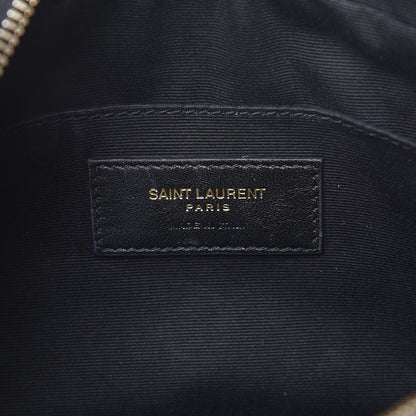 Saint Laurent Calfskin Matelasse Monogram Lou Camera Bag Black 6 of 8