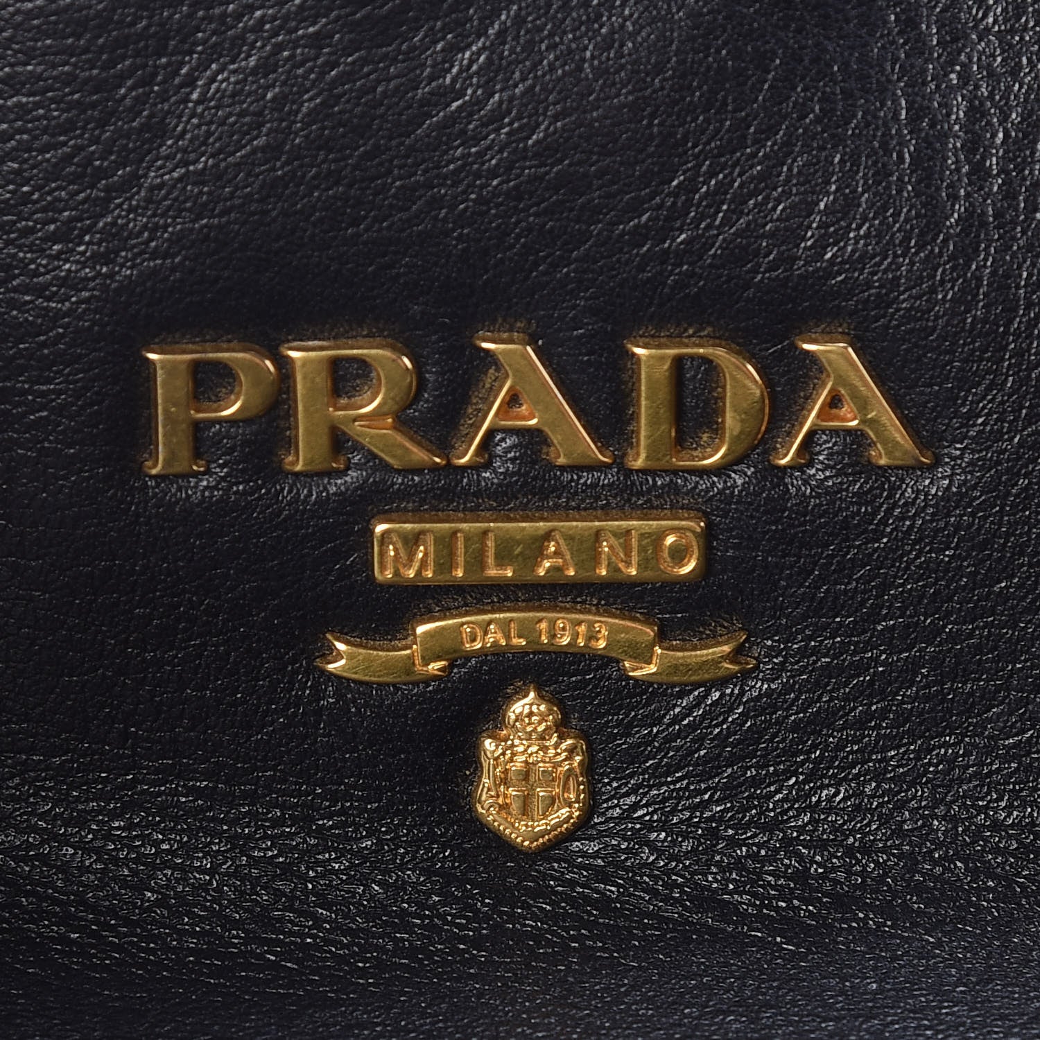 Prada Soft Calf Shopping Tote Black 6 of 15