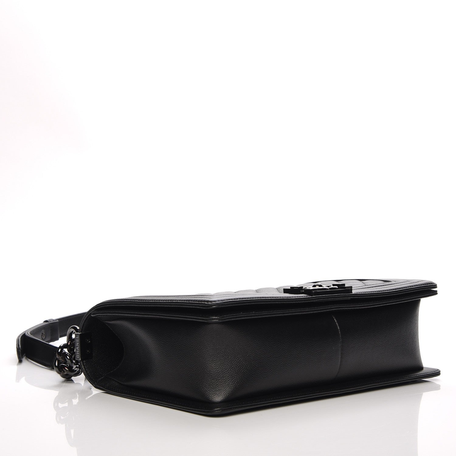 Chanel Caviar Quilted New Medium Boy Flap So Black 4 of 8