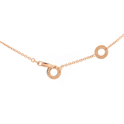Bulgari 18K Rose Gold Diamond Carnelian Divas' Dream Pendant Necklace 4 of 5