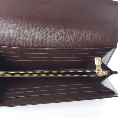 Louis Vuitton Damier Ebene Sarah Wallet NM 5 of 7
